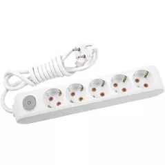 Filtru electric Viko 118503 5 гнезд с/з и выкл. 3м (16A)