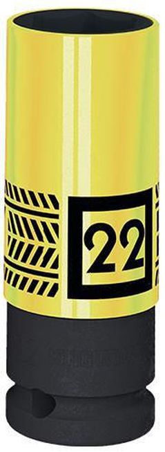 Набор головок, бит, насадок King Tony 494522M головка торцевая ударная глубокая 1/2" 22мм тонкостенная в пластике