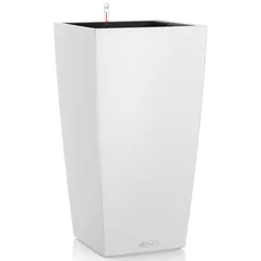 Ghiveci pentru flori Lechuza Cubico Color 30, White