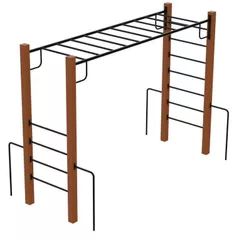 Echipament pentru exerciții în aer liber Kidigo Bara de frângere (21181)