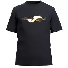 Îmbrăcăminte sport Joma New Metaverse Short Sleeve T-Shirt Black (M) 101739DQ100C