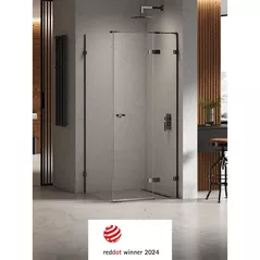 Cabină de duș New Trendy Eventa Black Chrome Rectangular L 100x90x200 8mm EXK-6159