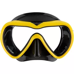 Аксессуар для плавания Cressi-Sub Masca inot A1 MASK black/yellow clear (DN435010)