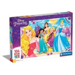 Puzzle Clementoni Puzzle 104 MAXI Printesele Disney (23714)