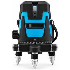 Нивелир лазерный Hammer DU-TD4V1H cu 5 linii (verzi), 2×3.5Ah