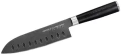 Нож Samura MO-V Stonewash Santoku 180mm (SM-0094B)