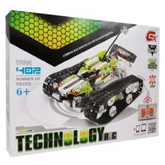 Конструктор New World DG-31A Constructor Tank Technology cu T/C, 5în1, 2 funcții, 402 el., 752014