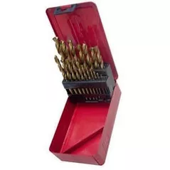 Burghiu Proline 7018486 Burghiu pe metal HSS cutie metalica, 1-10mm, 19buc MEGA 26719