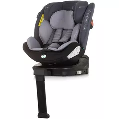 Scaun auto Chipolino STKTRN02403GY I-Size 40-150cm Isofix 360 Tourino Grey Mix