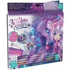 Set de creație Nebulous Stars 11371 Creative Sketchbook - Fantasy Horses - Space
