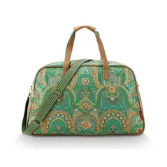 Geantă de voiaj Pip Studio 51.275.021 Tovy Weekend Bag Medium Jabali Green 57x22x37cm Green