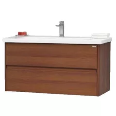 Шкаф под умывальник Orka Duden 100 Odeon Red Walnut (310200200318)