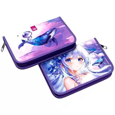 Школьный пенал Erich Krause 60218 Penar 135x205x30mm Kawaii Whale