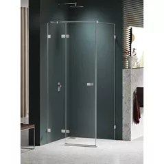 Cabină de duș New Trendy Avexa Nickel brushed Rectangular L 90x90x200 EXK-8479