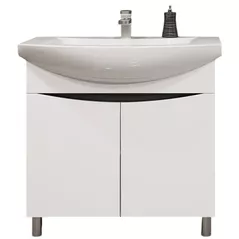 Dulap pentru lavoar Bayro Elara Duo под умыв. Zenon 860 белый мат