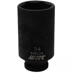 Набор головок, бит, насадок JTC JTC-448234 головка торцевая ударная глубокая 1/2" 34мм