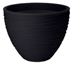 Цветочный горшок ProGarden 57454 Con, D40cm, H31cm, plastic, antracit
