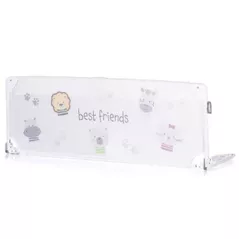 Pat pentru copii Chipolino KORAIL0241AN Защитный барьер Animals white