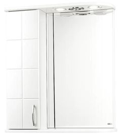 Oglindă baie Mashtab 1810 Domino 600x200x720 Alb