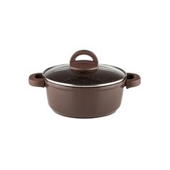 Cratiță Muhler MR-2049M 20x8.5cm, 2.3L, Chocolate, Die-Cast