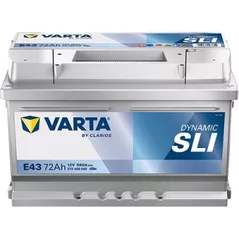 Автомобильный аккумулятор Varta 72AH 680A(EN) клемы 0 (278x175x175) S4 007 (572409068K262)
