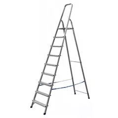 Scară Bau Welt Pliabilă din aluminiu 8+1 trepte