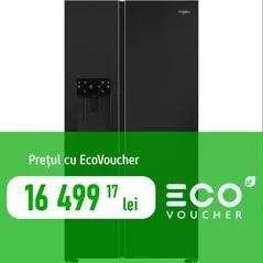 Frigider SideBySide Whirlpool WHG26574WXK5E