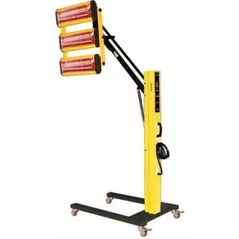 Încălzitor infraroșu Spin WT000102S Uscător mobil cu infraroșu, 3 unități de lămpi, Cod. 05.087.09