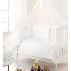 Кроватка Italbaby 800.0040 Круговой тюлевый полог с оборкой Love