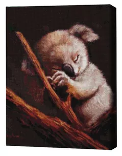 Tablou pe numere BrushMe DBS1211FC Mozaic cu diamante 40x50сm (fără cutie) Cântec de leagăn, Lucia Heffernan