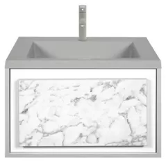 Шкаф под умывальник Montebella Set 51.01 650*480 BIANCO LED Koala