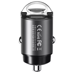 Зарядное устройство для автомобиля Remax RCC350 45W PD+QC Black