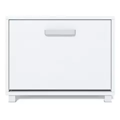 Полка для обуви Fabrik Home №07 Обувница однарядная 600 белый ясень