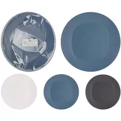 Тарелка Excellent Houseware 48154 Набор тарелок пластиковых 4ед 20cm