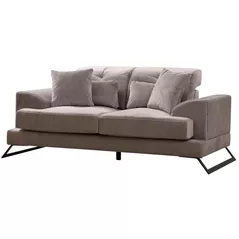 Диван Trendy Frido Gri deschis (2 locuri)