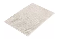 Covoraș de baie Bisk 07895, CHENILLE bej, 60x40