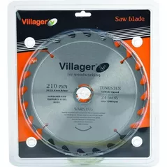 Disc de tăiere Villager Disc de taiere lemn 185x20/16x2.2x24T (64286)