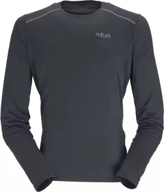 Îmbrăcăminte sport Rab Tricou barbati Force LS Tee Beluga M (QBL-07-BEL-MED)