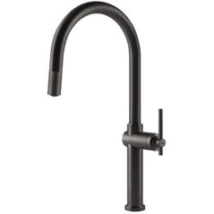 Bateria bucătărie Gessi 60672-707 Habito Black Metal Brushed PVD