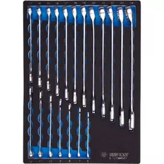 Cheie fixă King Tony 9-1219MRV01 ключи комбинированные 6-24мм 19 пр. (FOAM)