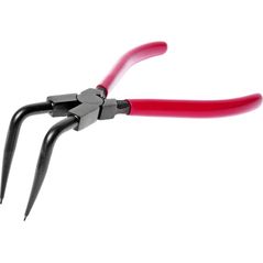 Плоскогубцы JTC JTC-5710 Щипцы для внутренних стопорных колец удлиненные изогнутые 65 мм (сжатие)