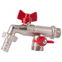 Запорная арматура HERZ Robinet bila dublu serviciu 2 conexiuni 1/2" (89305)