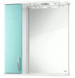 Oglindă baie Mashtab 9670 Clasic 600x200x720 Alb-Verde