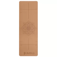 Echipament pentru yoga HMS YM11 Abisal Yoga Mat TPE Cork