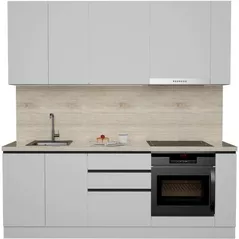 Мебель для кухни ArtFlame GOLA White (2.2 m.l.)
