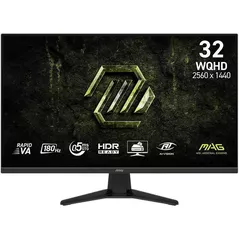 Monitor MSI MAG 325QF E18V QHD Gaming Black