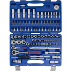 Набор ручных инструментов King Tony SC7510MR универсальный (головок с Е-шками), 110 пр.