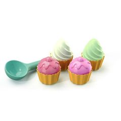 Игрушка для песочницы Androni 3401-00BK Набор д/песка CUP CAKE BAKERY SET