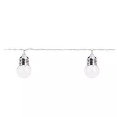 Гирлянда Holland 48063 Party Гирлянда уличных ламп 30LED белый 4.5m D4cm на батарейках