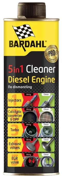 Автохимия Bardahl (9357B) Очиститель DIESEL 5IN1 CLEANER 500мл